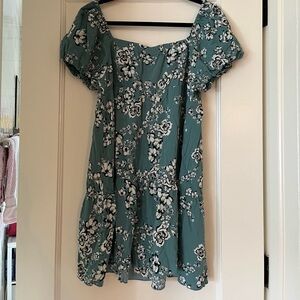 Cute and Soft Floral Babydoll Dress Size XL